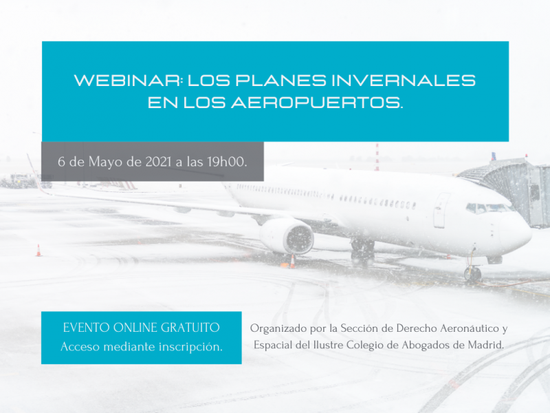 Webinar: los planes invernales en los aeropuertos - 06/05/2021