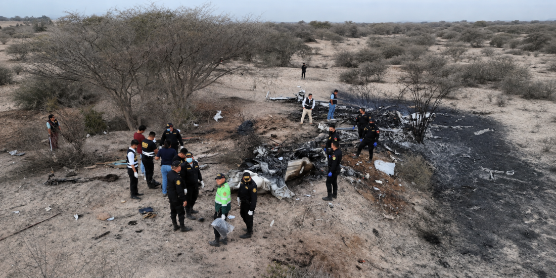 Investigación técnica de un accidente aéreo en Perú